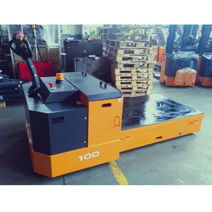 Large Size Mold Moving 10Ton All Electric Pallet Truck Electric With Platform