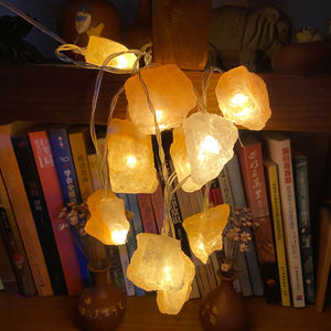 Luci per la stringa di cristallo rosa naturale per uso interno di decorazioni per la casa - Product Image 4