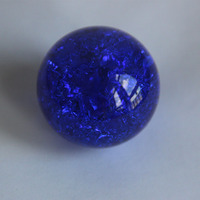 Boule de cristal en verre de glace pure à vendre, pour la décoration
