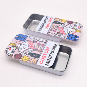 10g 15g 30g individuell bedruckte Schiebe dose Kleine Lippen balsam Folie Zinn Rechteck Schiebe deckel Metall <span class=keywords><strong>box</strong></span> für <span class=keywords><strong>Mint</strong></span> Solid Parfüm - Product Image 5