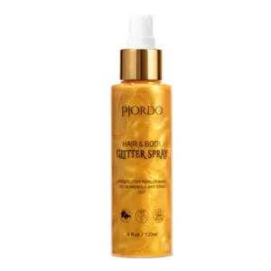 Marque distributeur ODM/OEM Spray à paillettes pour le corps naturel Produit en spray à paillettes brillantes à séchage rapide et longue durée