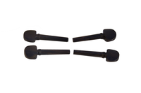 High End Stringed Instrument Accessories Violin Part Violin Ebony Wood Tuning Peg Set Made in China