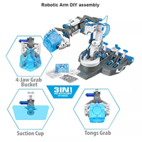 Großhandel DIY STEAM Lernspielzeug 3-in-1 Plastik-Robotik Hydraulik & Wissenschaft Schaltkreis-Bausätze für Kleinkinder 0-3 Monate