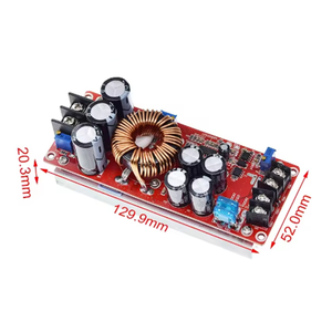 Convertisseur DC-DC élévateur 1200W 20A, module d'alimentation 10-60V vers 12-83V, chargeur à tension réglable - Product Image 5