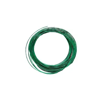 Hot bán màu dây PVC tráng 3.2 mét PVC tráng dây sắt dây ràng buộc