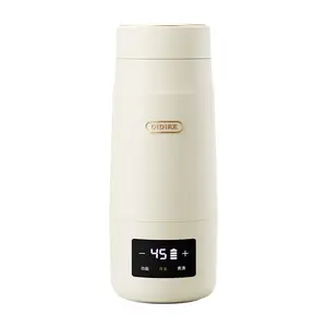 2023 Electric Portable Smart Heating Drink Cup Warmer Smart Water Bottle With Temperature Display