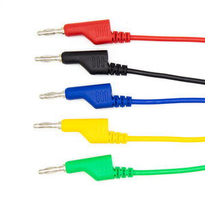 สายทดสอบมัลติมิเตอร์แบบปลั๊กกล้วย 4 มม. ถึงปลั๊กกล้วย ความยาว 100 ซม. ชุดสายทดสอบ - Product Image 4