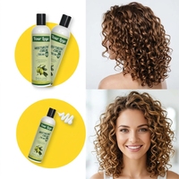 Gel hydratant et définissant pour cheveux bouclés et frisés, crème pour boucles, marque privée