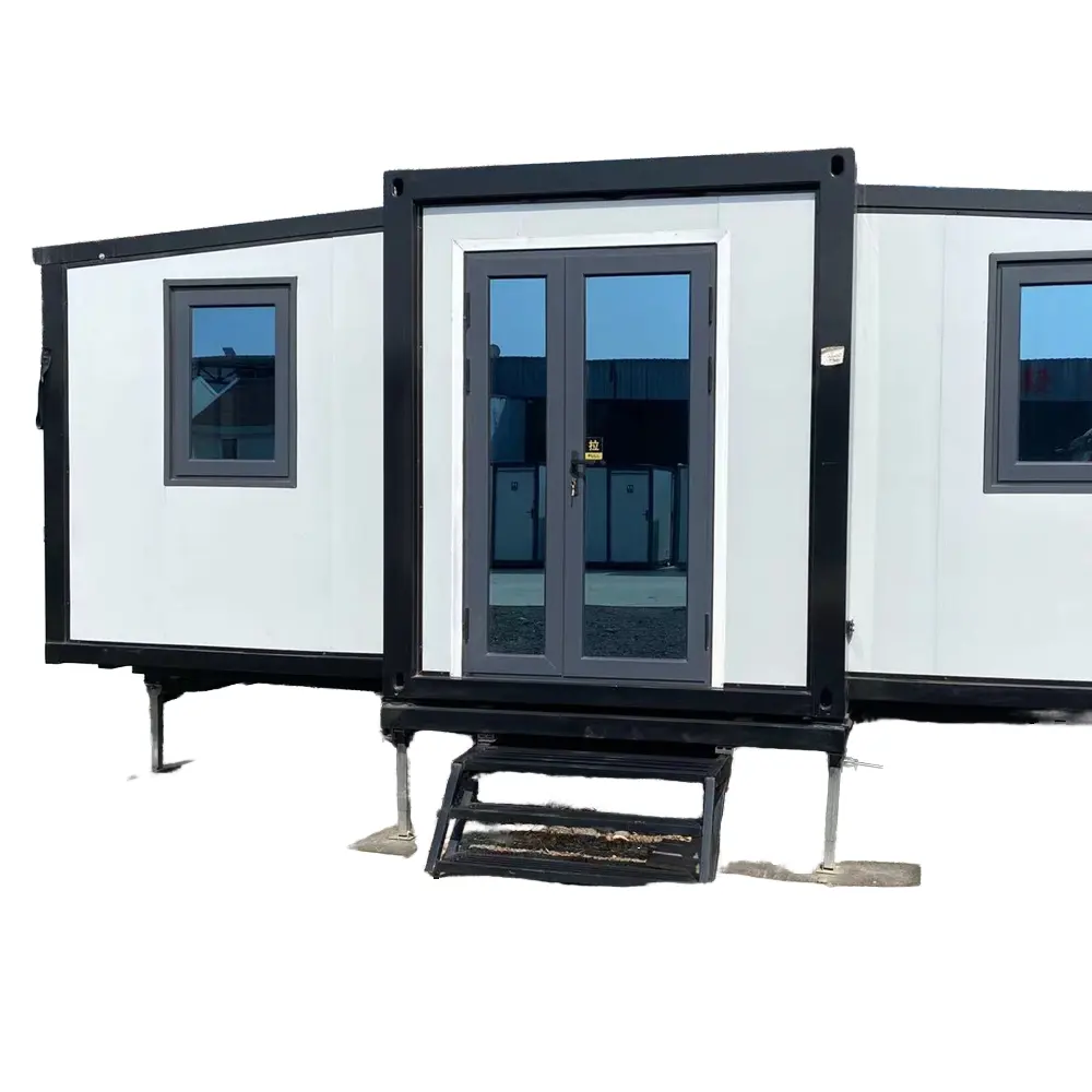 High Quality Prefab Foldable Portable Container Mobile House Office Apartment Hotel Villa from China Flat Roof Molding