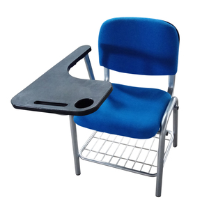 Poltrona <span class=keywords><strong>per</strong></span> Sala Riunioni con Portabottiglie, Sedia da Formazione con Tavolino Integrato, Prodotta a Guangzhou - Product Image 6