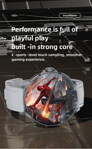 1.75 pollici AMOLED supporto e-mail WiFi modalità Multisport 4G telefono Android <span class=keywords><strong>Smartwatch</strong></span> <span class=keywords><strong>monitoraggio</strong></span> della frequenza cardiaca GT200 Smart Watch - Product Image 6