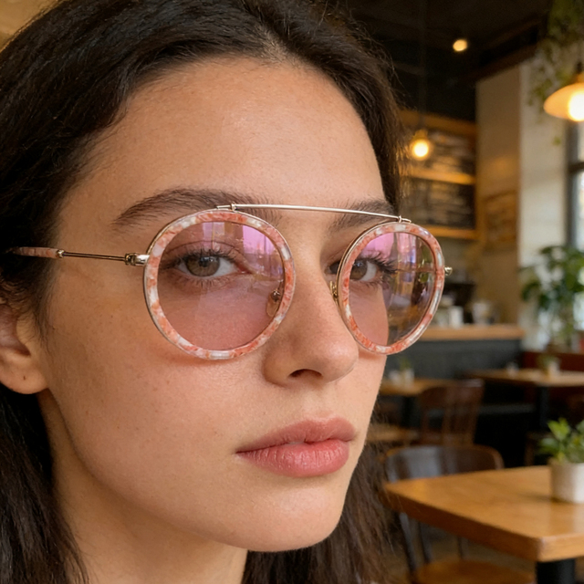 Benyi New Arrival Eyewear Trendy Round Baseball Sunglasses Bio Acetate Sunglasses Polarized Coated Sunglasses