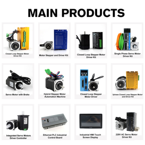3 เฟสเอซีเซอร์โวมอเตอร์ 4.3KW 380V 23Bit Encoder 27Nm ตัวควบคุมแรงบิดสูง 180M27015B+M2034P เครื่อง CNC - Product Image 3