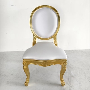 Venta al por mayor Hotel apilable chapado resina Royal <span class=keywords><strong>Luis</strong></span> sillas para eventos fiesta boda alquiler - Product Image 1