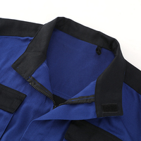 Veste de travail pour homme en coton OEM, uniforme de travail pour entrepôt et transport, vêtement de travail élastique pour la construction avec manches amovibles