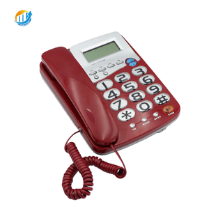 Téléphone fixe à gros chiffres pour personnes âgées, haut-parleur amplifié, téléphone à bouton pour personnes âgées avec des chiffres importants - Product Image 2