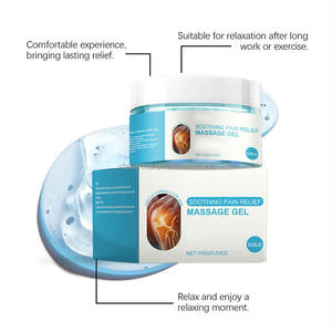 Organico naturale Gel menta caldo rilassante massaggio sanitario fornitura per alleviare il dolore e il rilassamento muscolare - Product Image 3