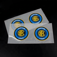 Écussons Étiquettes TPU Souples Imperméables Thermocollants en Relief, Logo Haute Fréquence Personnalisé en Usine pour Vêtements de Sport