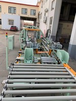 Ligne de production automatique de collage pour le travail du bois, MDF, PVC, PET, PE, papier / Machine à laminer pour meubles en bois et revêtements de sol