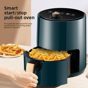 Household Air Fryer Camel 4L Electric <strong>Oil-Free</strong> Air-Circulation Heating Mechanical Control 1200W <strong>French</strong> <strong>Fries</strong> <strong>Maker</strong> - Product Image 4