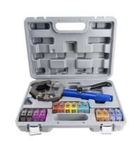 Utranee, nuevo 1500, herramienta manual de prensado de manguera de CA, Kit de crimpadora hidráulica, máquina prensadora de accesorios de manguera de CA, herramientas de aire acondicionado