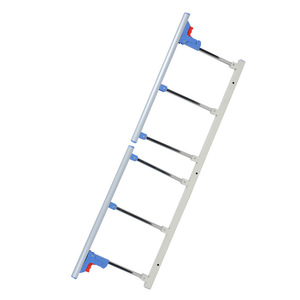 Barandillas de Cama Heng Kangqiang de 140 cm, Acero Inoxidable, Seis Secciones, Doble Apertura, para Uso Doméstico y Hospitalario - Product Image 3
