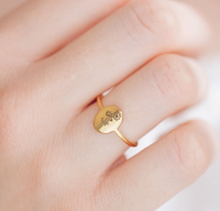 Gravierter Ovaler Goldring Personalisierter Ovaler Siegelring Maßgefertigter Statement-Ring Mittelgroßer Ovaler Hochglanzpolierter Neuer Trend Edelstahlringe