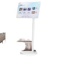 Televisi Pintar Android15 Portabel 27" Layar Sentuh LED TV 60Hz FHD dengan Speaker Terintegrasi untuk Penggunaan Bisnis/Rumah