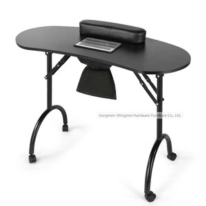 <span class=keywords><strong>Table</strong></span> de <span class=keywords><strong>manucure</strong></span> pliable portable moderne et économique avec ventilateur d'extraction et roulettes pour salon de <span class=keywords><strong>manucure</strong></span> - Product Image 4