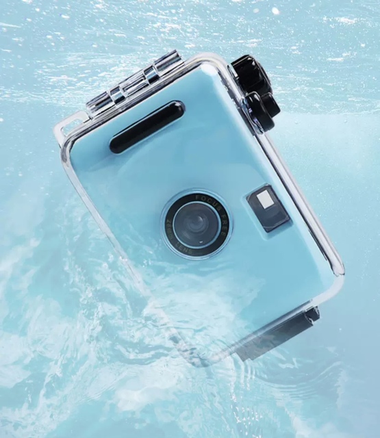 Underwater Film Camera Lightweight Reusable 35 mm Film Camera for Snorkeling, Manual Exposure Reusable Camera