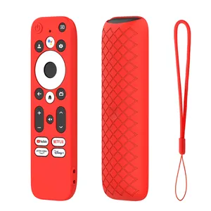 Shock Proof Silicone Cover Protective Case For onn. Android TV 4K UHD Streaming Device Remote Control