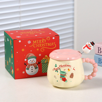 Tasses en céramique pour couple, essentielles pour les fêtes de mariage et de Noël, design esthétique, avec logo personnalisé, souvenir d'activité, cadeau de mariage