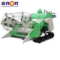 ANON 7.5kw batteuse blé et riz batteuse dernière Mini moissonneuse riz et blé