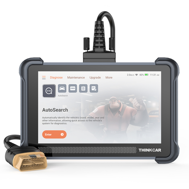 Thinkcar Thinkscan 672 Car Diagnostic Tools Full System Automotive OBD2 Scanner 28 Resets Lifetime Free CANFD Car Scan Tools