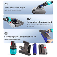 Brosse électrique pour aspirateur Dyson V10 V8 V7 V15 V11, accessoire de rechange pour tapis et sols