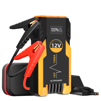 Eltpower Démarreur de secours 10000mAh au lithium pour camions, compatible essence 5L/diesel 3L, 1500A de crête, avec écran LCD et Type-C intelligent, certifié CE/UL2743/RoHS, vente en gros