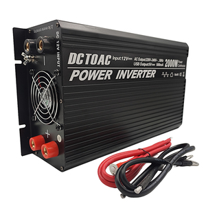 Onduleur de voiture 2kw 12v 24v Dc à 220v Ac Convertisseurs à onde sinusoïdale modifiée <span class=keywords><strong>1500w</strong></span> 2000w - Product Image 2