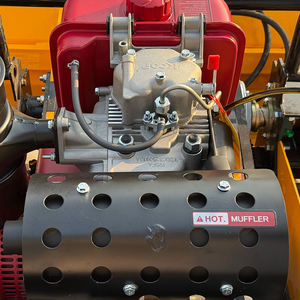 Livraison Gratuite Tondeuse Robot à Chenilles 800mm à Moteur Diesel, Petite Tondeuse Robotisée à Rayon de Braquage Zéro, Tondeuse Télécommandée, Tondeuse à Fléaux - Product Image 6