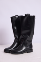 Nuevas Botas de Cuero Aprilake hasta la Rodilla para Mujer