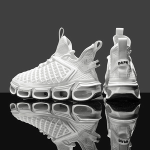 Chaussures <span class=keywords><strong>de</strong></span> <span class=keywords><strong>course</strong></span> vert néon pour hommes, baskets à semelle creuse, respirantes, légères, chaussures <span class=keywords><strong>de</strong></span> sport, chaussures <span class=keywords><strong>de</strong></span> marche cool - Product Image 4