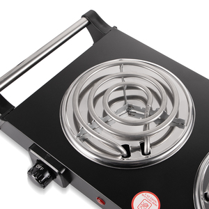Estufa Eléctrica RAF de Doble Placa Caliente de 2000w, Potencia de Fuego Uniforme, Diseño Fácil de Limpiar para Cocinar en Casa - Product Image 6