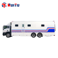 Camion chirurgical mobile SITRAK de 12 mètres avec rampe hydraulique arrière entièrement équipée, véhicule médical hospitalier