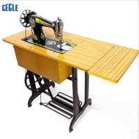 Machine à Coudre et à Broder Ensemble Complet Multifonctionnelle, Machine à Coudre Domestique Robuste (12 Points), Manuelle pour Chaussures, Livraison Gratuite
