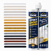 Mortier époxy bicomposant, agent de scellement, couleur stable, anti-moisissure, pour carrelage de cuisine et piscine
