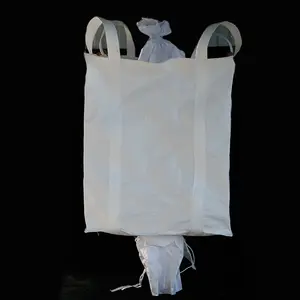Hot Sale PP FIBC Jumbo Big Bag Discharge Port Bag Chemical Powder Bulk BagPotato Bulk Bags