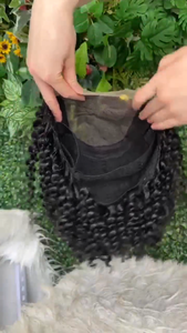 Vente en Gros <span class=keywords><strong>Perruque</strong></span> Lace Closure Transparente 4x4 Pré-Plumée pour Petite Fille Cheveux Humains <span class=keywords><strong>Perruque</strong></span> Lace Front Bouclée pour Jeune Femme - Product Image 4