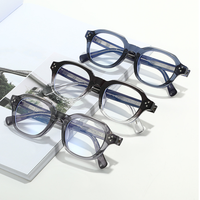 Monture de lunettes carrée rétro à imprimé léopard et écaille de tortue avec logo personnalisé, verres anti-lumière bleue, lunettes élégantes avec décoration à rivets