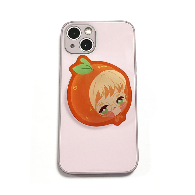 Custom Design Cute Cartoon Acrylic Chip Mobile Phone Bracket Phone Grips