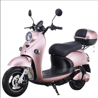 Skuter Listrik Dewasa Pabrikan 1000W 60V 2 Roda, Sepeda Motor Listrik Model Kura-Kura Emas yang Lucu untuk Perjalanan Kota