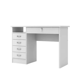 Minimalist Wooden Desk, Modern Customizable with <b>Lockable</b> <b>Drawers</b>, Suitable for Offices Schools and Hospitals - Product Image 4
